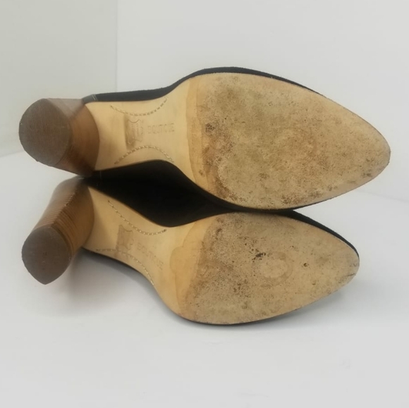 Boutique 9 BTGalen Black Suede Leather Boots 6.5 - Picture 11 of 14